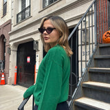 ROWAN KNIT POLO SWEATER