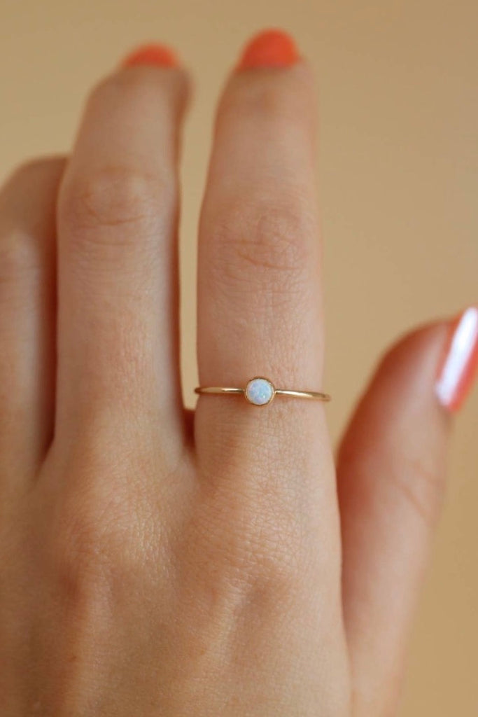 OPAL STONE RING