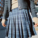 EMANUELLE PLEATED MINI SKIRT