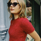 CARMEN SS TEXTURED SWEATER