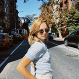 ROLLAS MIA AMANDA KNIT TOP
