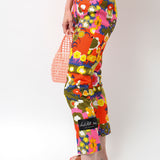 VINTAGE 70s DEADSTOCK SNOB HILL FLORAL PANT