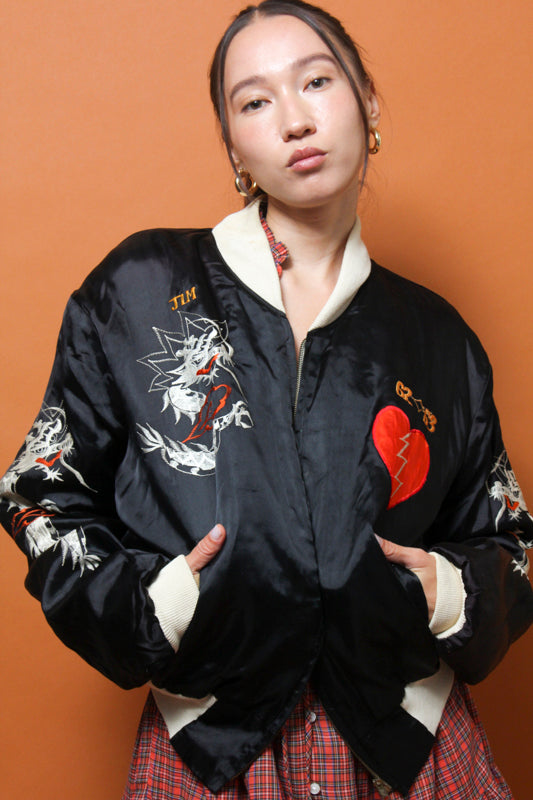 VINTAGE RARE KOREA SOUVENIR JACKET – Cloak and Dagger NYC