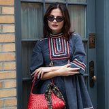 VINTAGE RICK RACK BABYDOLL MINI DRESS