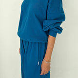 LE BON SHOPPE POINTELLE CORE SWEATSHIRT