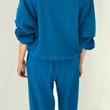 LE BON SHOPPE POINTELLE CORE SWEATSHIRT