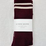 LE BON SHOPPE - EXTENDED BOYFRIEND - MAROON