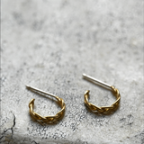 CHAIN HOOP STUDS
