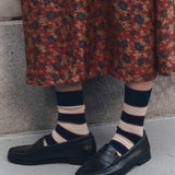 THE GREAT COLLEGIATE NAVY SOCK