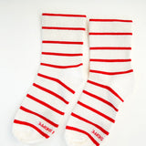 LE BON SHOPPE WALLY SOCK CANDY CANE