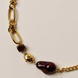 SESSÙN NIOVA NECKLACE COFFEA DORE