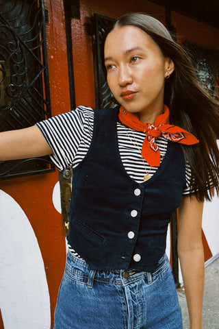 ROLLAS DALLAS CORD VEST