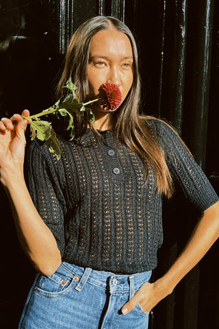 REGINE CROCHET TOP