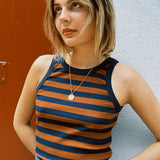 TAISSA STRIPED TANK TOP