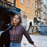 VINTAGE PLAID BUTTON UP