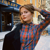 VINTAGE PLAID BUTTON UP