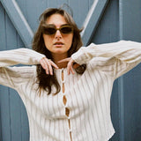 ARIANA POINTELLE KNIT TOP