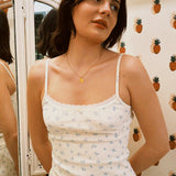 IRIS KNIT POINTELLE TANK