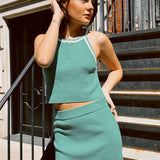 TENENBAUM KNIT MINI SKIRT