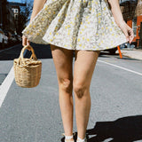 SORRENTO LEMON MINI SKIRT