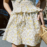 SORRENTO LEMON MINI SKIRT