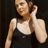 AURORA DAINTY POINTELLE TANK TOP