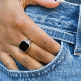 WOLF CIRCUS JULES ONYX RING