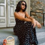 MARIA STANLEY MATCHA DRESS