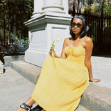 CIAO LUCIA BARBARA GINGHAM DRESS