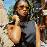 NADINE CROP SLEEVELESS TOP