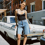 CITIZENS AYLA DENIM SHORT