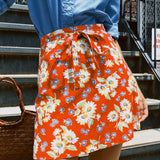 CLOAK & DAGGER VINTAGE CHARLOTTE FLORAL BIRKIN SKIRT