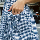 RIVIERA GINGHAM MINI DRESS