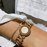 VINTAGE WWII CIRCLE SWEETHEART BRACELET