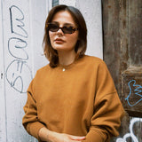 SESSUN ISI CROPPED CREWNECK