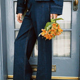 THE GREAT. SLOUCH WIDE LEG JEAN