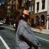 SOFIA GINGHAM QUILTED JACKET