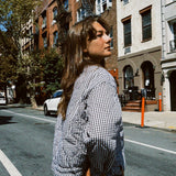 SOFIA GINGHAM QUILTED JACKET