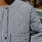 SOFIA GINGHAM QUILTED JACKET