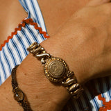 VINTAGE WWII TINY CIRCLE SWEETHEART BRACELET