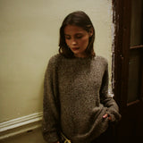 MOCHA CREW SWEATER