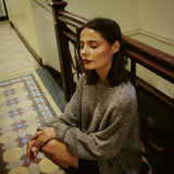 MOCHA CREW SWEATER