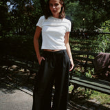SESSUN PROVENCO BLACK PANTS