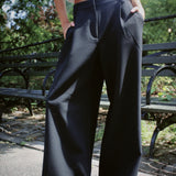 SESSUN PROVENCO BLACK PANTS