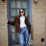 SESSUN VALLEY NEVADO SHORT WOOL COAT