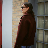 SESSUN VALLEY NEVADO SHORT WOOL COAT