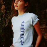 VINTAGE BLUE QUEBEC TEE