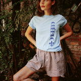 VINTAGE BLUE QUEBEC TEE