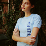 VINTAGE BLUE QUEBEC TEE