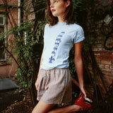 VINTAGE BLUE QUEBEC TEE